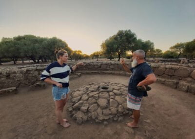 Sardinia Helgur brunnur Santa Christina