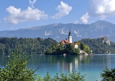 Fegurð við bled vatn 3