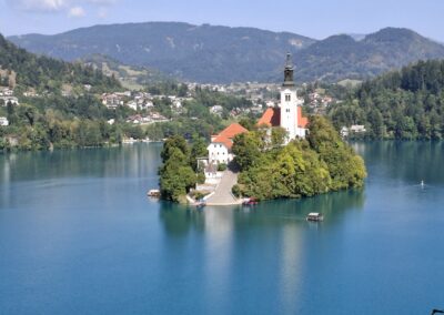 Fegurð við bled vatn 4